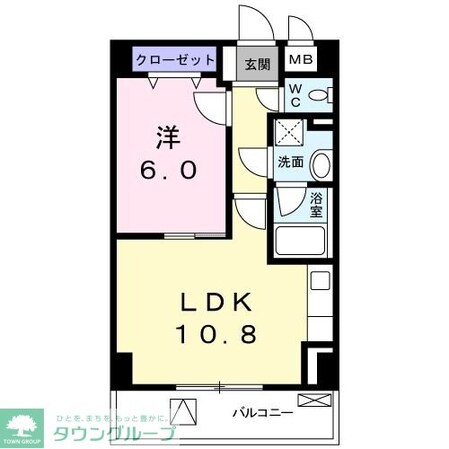 ベルフィオーレ千代田の物件間取画像